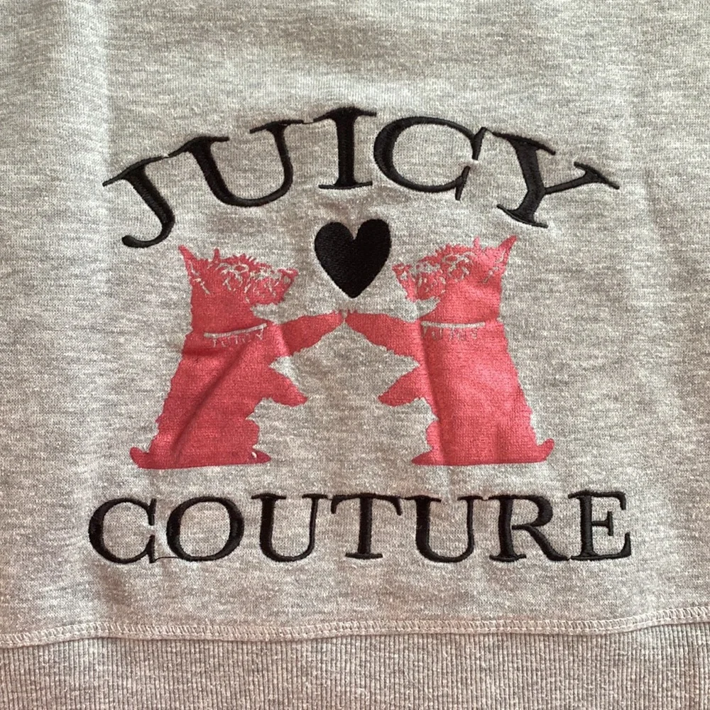 Juicy Couture Faux Fur Hoodie Sz M 8/10Y - Picture 12 of 14